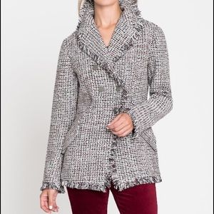 SOLD NWT tweed peacoat